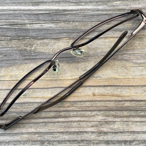 Revo Men Sunglasses/Eyeglasses Frame Bronze Tone Metal Frame Made in Italy - Picture 7 of 13